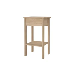 Nachtkastjes< Nachtkastje Dallas Eiken - 40x71x35 cm