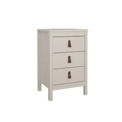 Nachtkastjes< Nachtkastje Dallas Taupe  - 44x71x39 cm