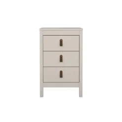 Nachtkastjes< Nachtkastje Dallas Taupe - 44x71x39 cm