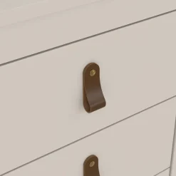 Nachtkastjes< Nachtkastje Dallas Taupe - 44x71x39 cm