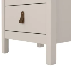 Nachtkastjes< Nachtkastje Dallas Taupe - 44x71x39 cm