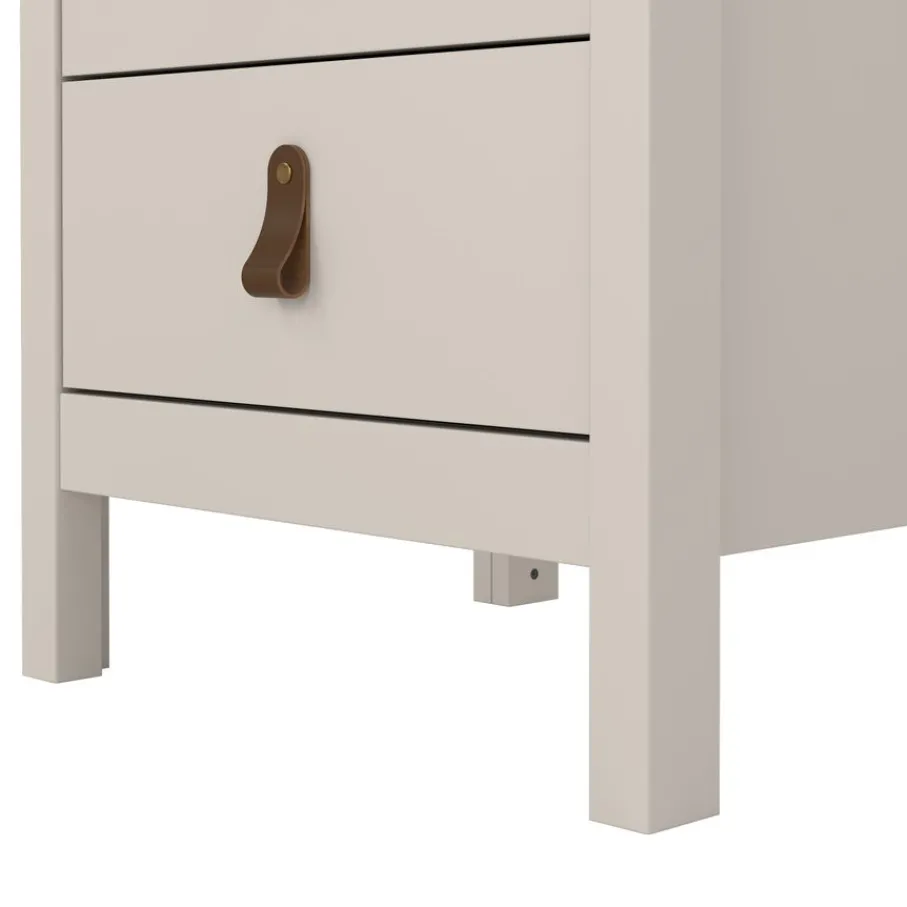 Nachtkastjes< Nachtkastje Dallas Taupe - 44x71x39 cm