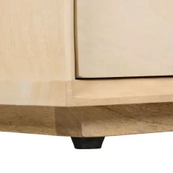 Nachtkastjes< Nachtkastje Lottem Whitewash - 45x52x32 cm