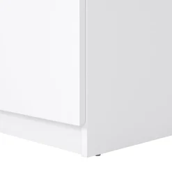 Nachtkastjes< Nachtkastje Luna Hoogglans Wit - 41x71x40 cm