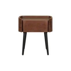 Nachtkastjes< Nachtkastje Maurik Bruin - 51x55x31 cm