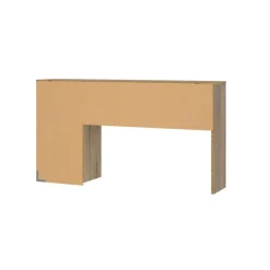 Bureaus< Opzetkast Boston Eiken / Zwart - 123x65x24 cm