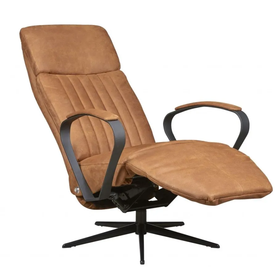 Relaxfauteuils|Fauteuils< Relaxfauteuil Aalden C Large Bruin
