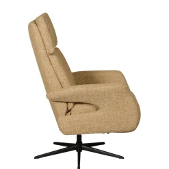 Relaxfauteuils|Fauteuils< Relaxfauteuil Kortgene Medium Mosterdgeel
