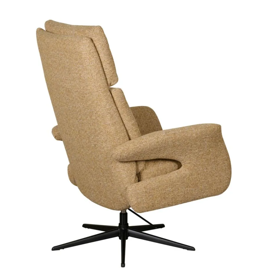 Relaxfauteuils|Fauteuils< Relaxfauteuil Kortgene Medium Mosterdgeel