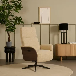 Relaxfauteuils|Fauteuils< Relaxfauteuil Rilland Large Zand