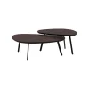 Salontafels< Salontafel Aarhus Grijs/Bruin - set 2 stuks