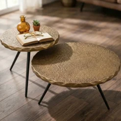 Salontafels< Salontafel Averlo Brons - set 2 stuks