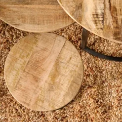Salontafels< Salontafel Bemmel Naturel - set 3 stuks
