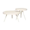 Salontafels< Salontafel Cordes Wit - set 2 stuks