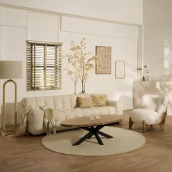 Salontafels< Salontafel Culemborg Naturel - 135x67 cm