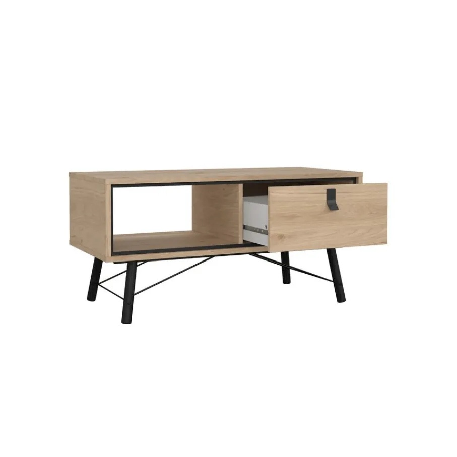 Salontafels< Salontafel Denver Eiken - 102x48 cm