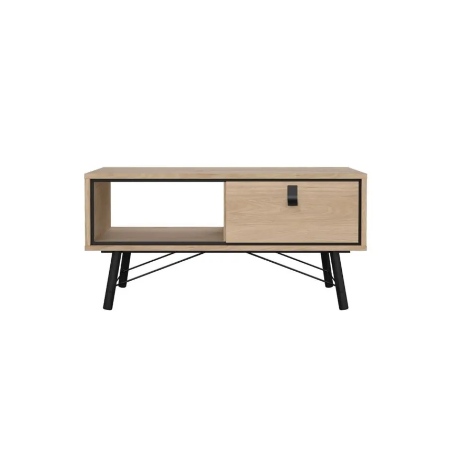 Salontafels< Salontafel Denver Eiken - 102x48 cm