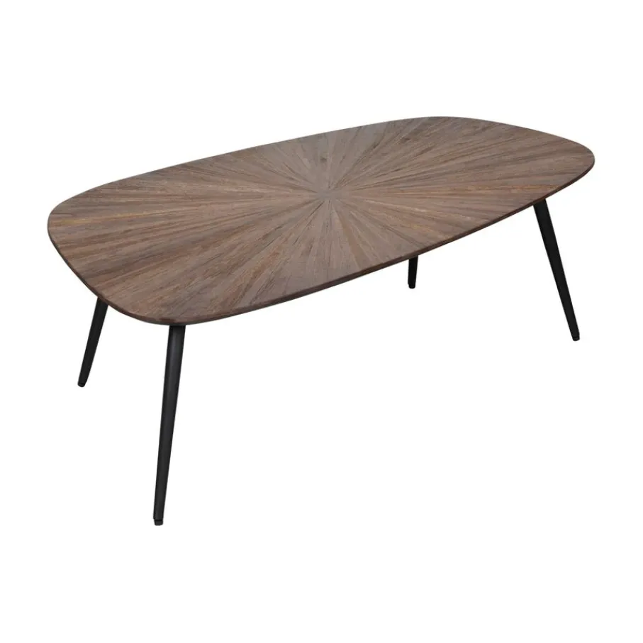 Salontafels< Salontafel Rhone Bruin - 104x57 cm