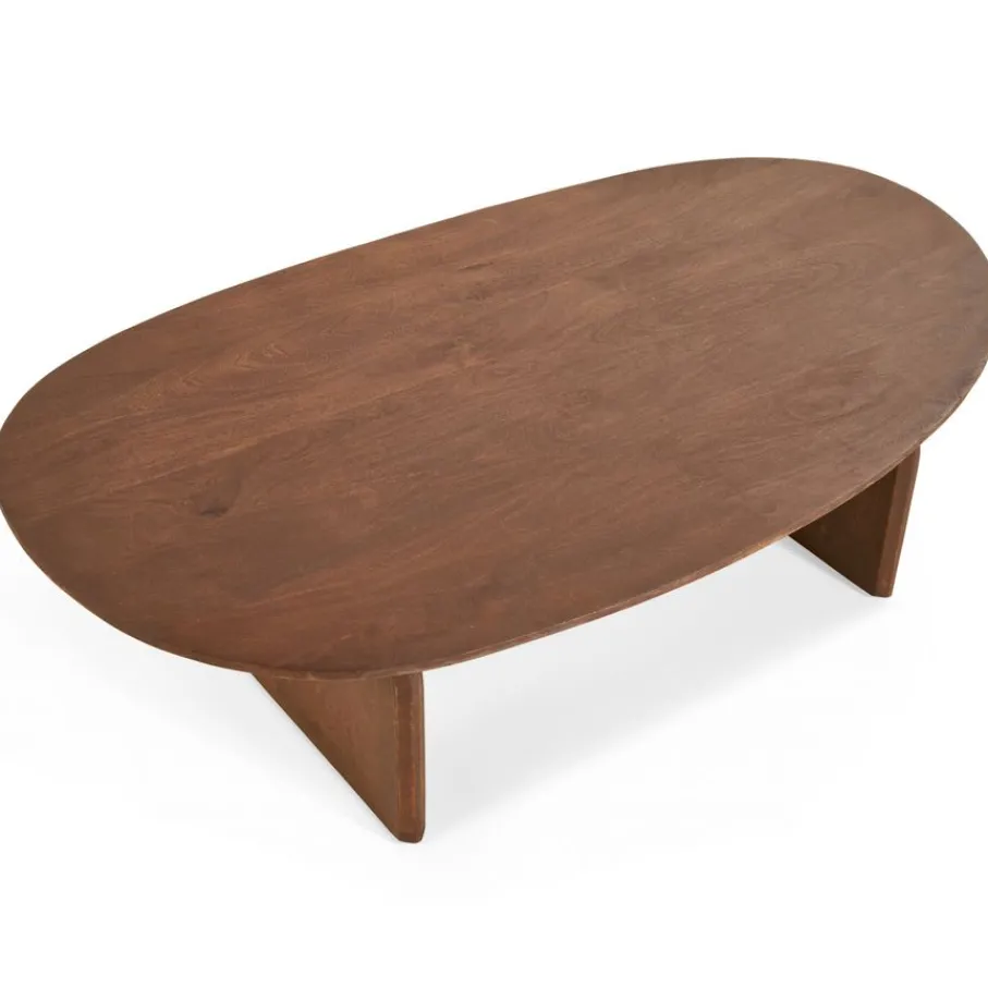 Salontafels< Salontafel Verla Bruin - 130x78 cm