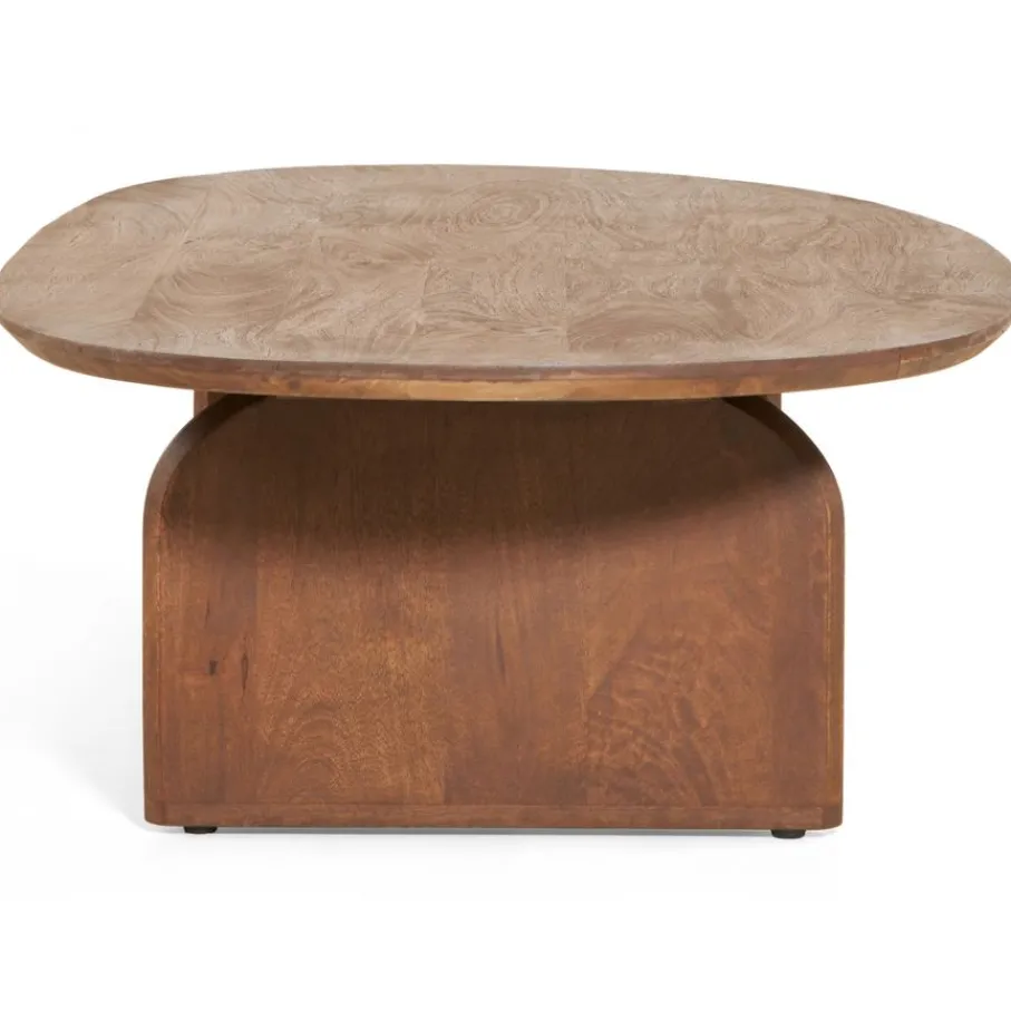 Salontafels< Salontafel Verla Bruin - 130x78 cm