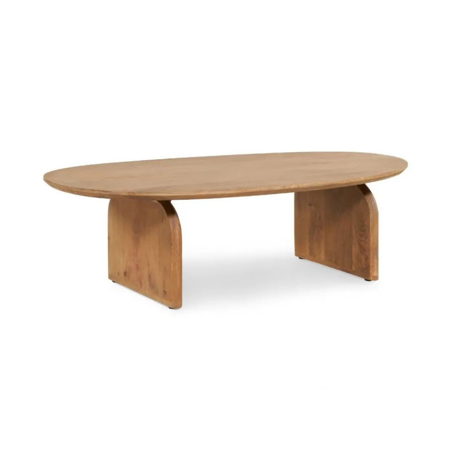Salontafels< Salontafel Verla Bruin - 130x78 cm