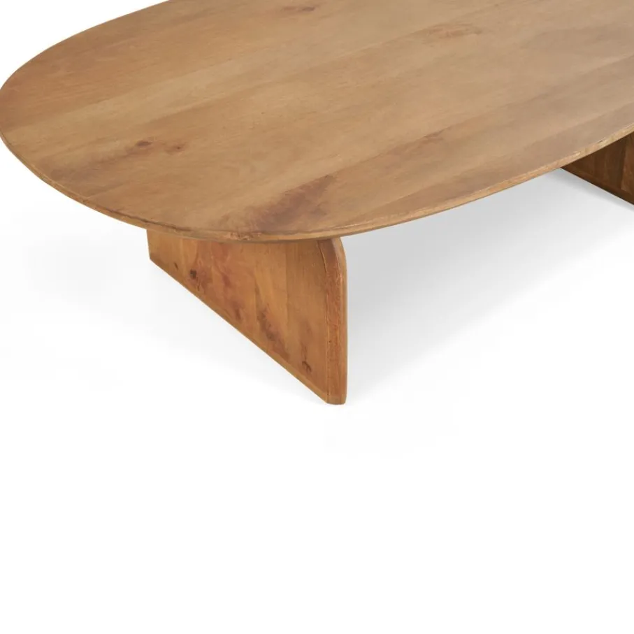 Salontafels< Salontafel Verla Bruin - 130x78 cm