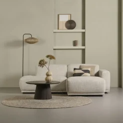 Salontafels< Salontafel Viktor Donkerbruin - Ø 80 cm