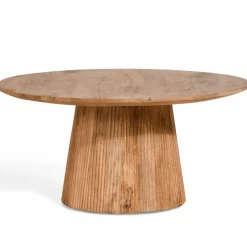 Salontafels< Salontafel Viktor Lichtbruin - Ø 80 cm