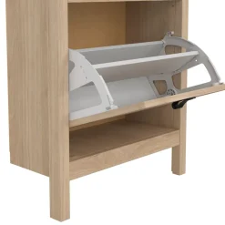 Opbergkasten|Schoenenkasten< Schoenenkast Dallas Eiken - 54x103x25 cm