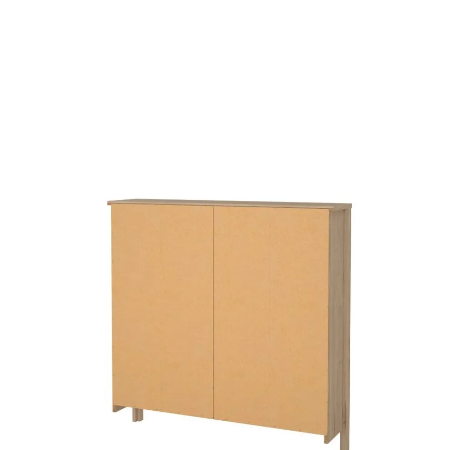Opbergkasten|Schoenenkasten< Schoenenkast Dallas Eiken - 103x103x25 cm