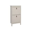 Opbergkasten|Schoenenkasten< Schoenenkast Dallas Taupe - 54x103x25 cm
