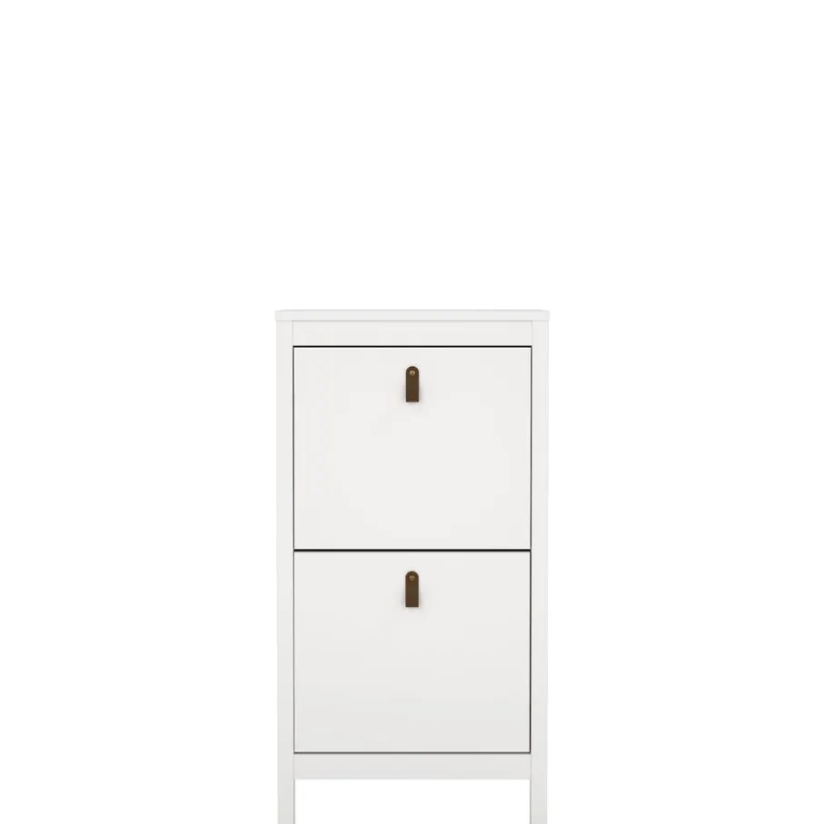 Opbergkasten|Schoenenkasten< Schoenenkast Dallas Wit - 54x103x25 cm