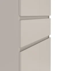 Opbergkasten|Schoenenkasten< Schoenenkast Luna Taupe - 81x192x40 cm