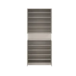 Opbergkasten|Schoenenkasten< Schoenenkast Luna Taupe - 81x192x40 cm