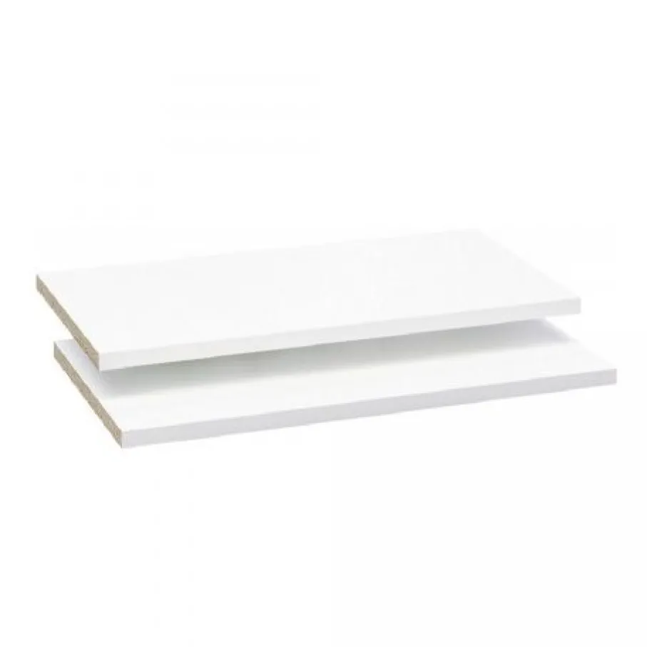 Kastaccessoires< Set Legplanken 85 cm Victor Wit / Grijs