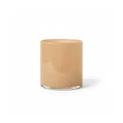 Kaarsen & Kandelaars< Sfeerlicht Astra Beige - 10 cm hoog