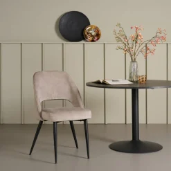 Eetkamerstoelen< Stoel Duiven Naturel