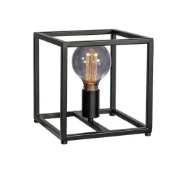 Tafellampen< Tafellamp Gable Zwart - E27 - 23 cm hoog