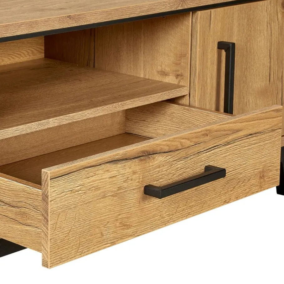 Tv-Meubels< TV-meubel Batenburg Naturel - 150x50x45 cm