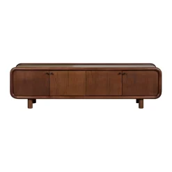 Tv-Meubels< TV-meubel Boogie Donkerbruin - 180x50x43 cm