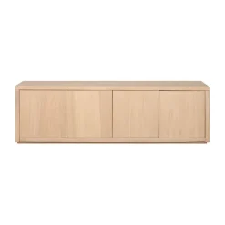 Tv-Meubels< TV-meubel Chester Naturel - 180x55x40 cm