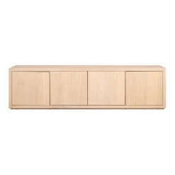Tv-Meubels< TV-meubel Chester Naturel - 215x55x40 cm