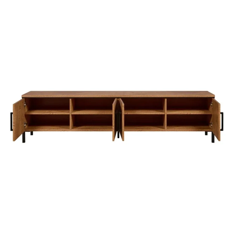 Tv-Meubels< TV-meubel Culemborg Naturel - 200x50x45 cm