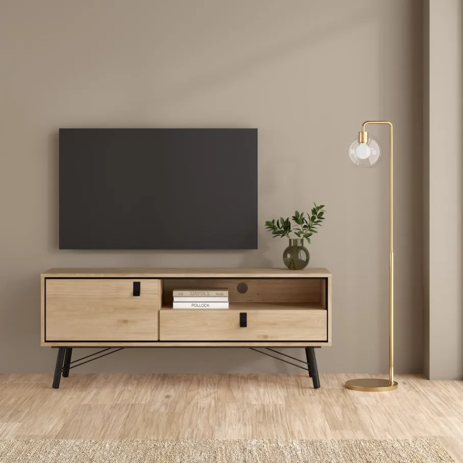 Tv-Meubels< TV-meubel Denver Eiken - 150x60x40 cm