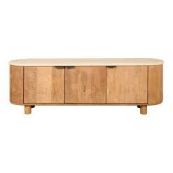 Tv-Meubels< TV-meubel Doble Naturel - 170x55x40 cm