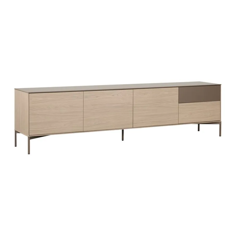 Tv-Meubels< TV-meubel Fado Naturel - 225x59x42 cm