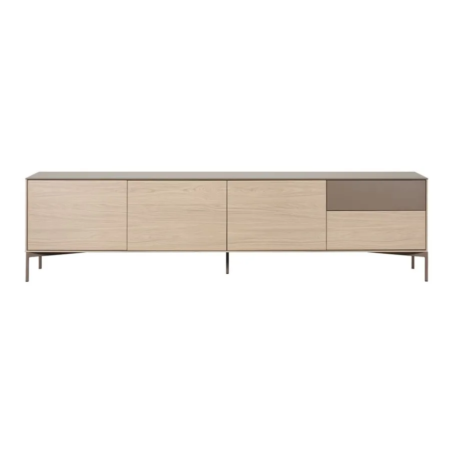 Tv-Meubels< TV-meubel Fado Naturel - 225x59x42 cm