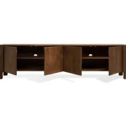 Tv-Meubels< TV-Meubel Liam Kastanjebruin - 210x55x40 cm