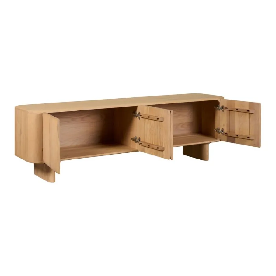 Tv-Meubels< TV-meubel Morez Naturel - 180x55x45 cm