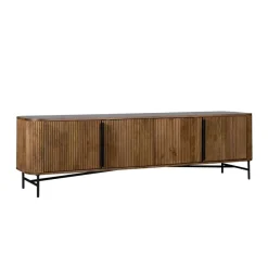 Tv-Meubels< TV-meubel Rego Bruin - 177x50x40 cm